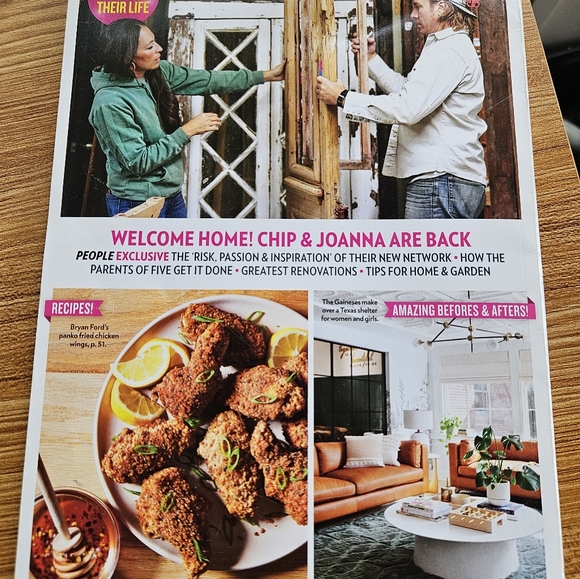 Used People magazine Chip and Joanna Gaines " special edition " - Picture 2 of 2
